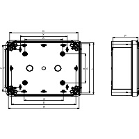 Thalassa TBP are polycarbonate industrial boxes for all-purpose applications.